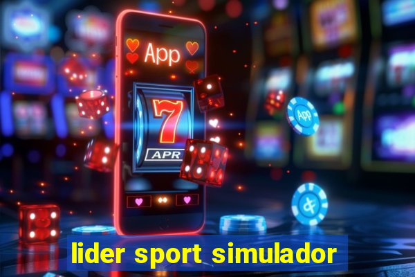 lider sport simulador